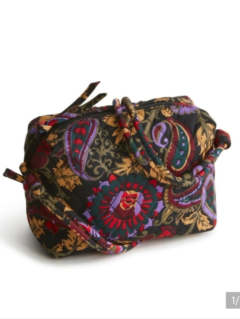 Vera Bradley "Blake" Crossbody In Midnight Garden